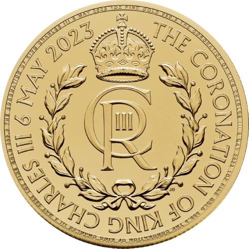 2023 1/4oz 24k Gold UK King Charles III Coronation